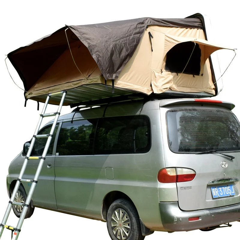 Стекловолоконная мягкая твердая крыша с тентом и дополнительной комнатой