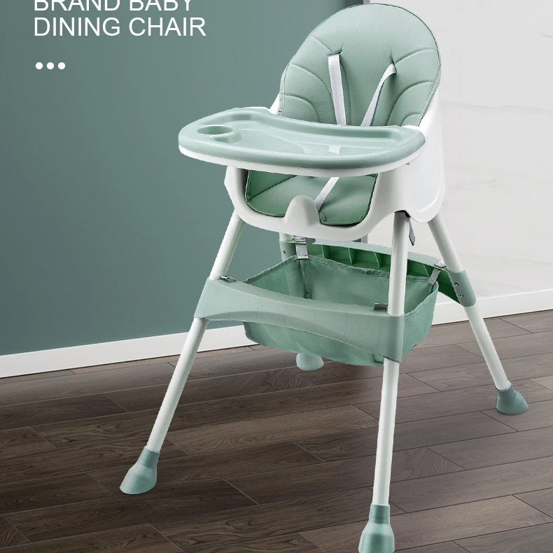 Kids Furniture Child Safety High Chairs Wholesale Baby Folding  Dining Chair for Eating