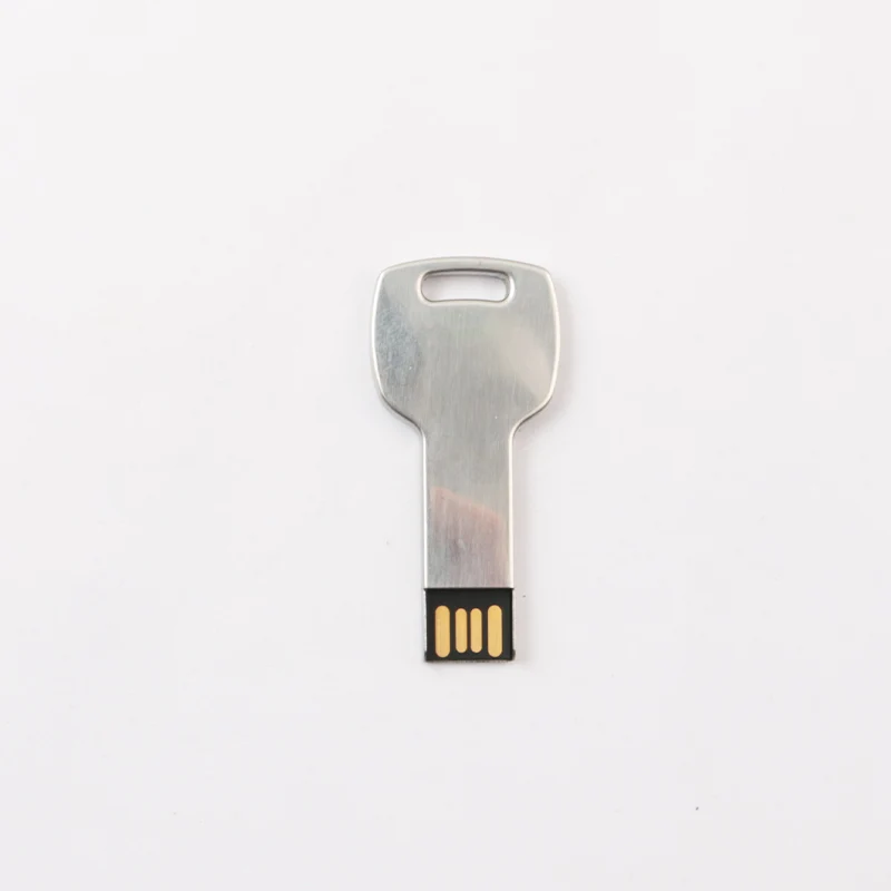 Металлический USB ключ формы ручки привода 128Gb мемориальная палка
