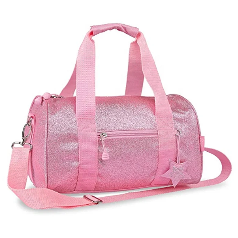 sequin shiny bling sport women weekender gym yoga travel bag loading wap glitter duffle handbag pander industrial