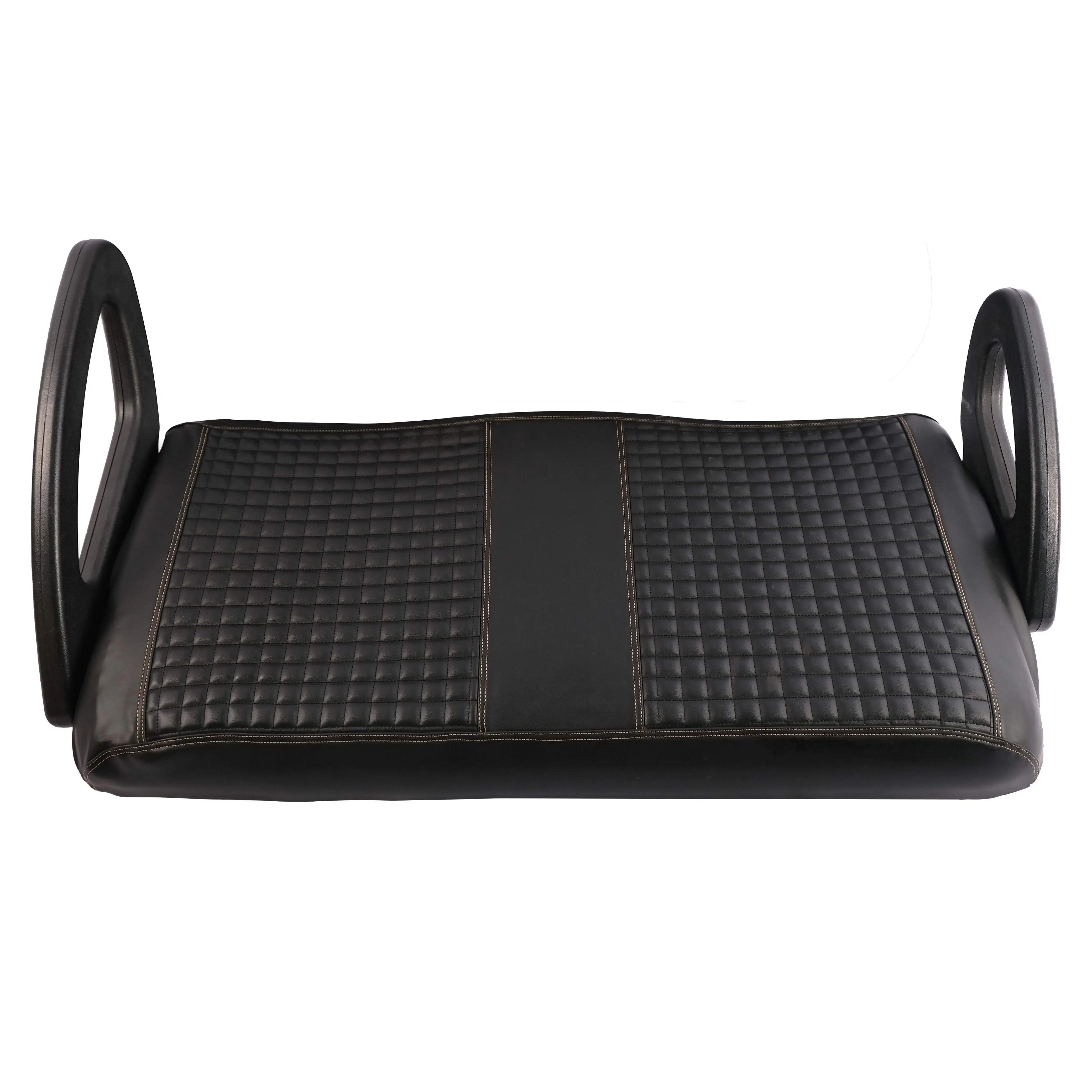 Hot Sales Customized Sizes PU Leather Front and Rear Universal Car Seat Covers for Golf Cart