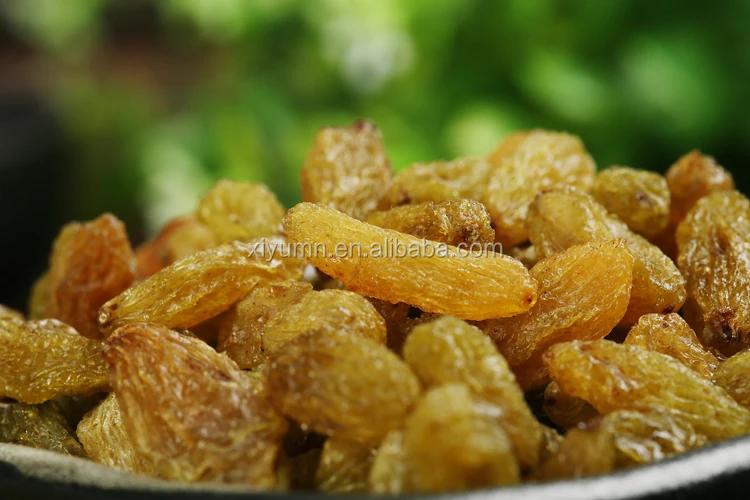 Chinese Natural Dried Green Raisins Bulk Sale Sun Dried Xinjiang Wholesale Dried Fruit Green Raisins