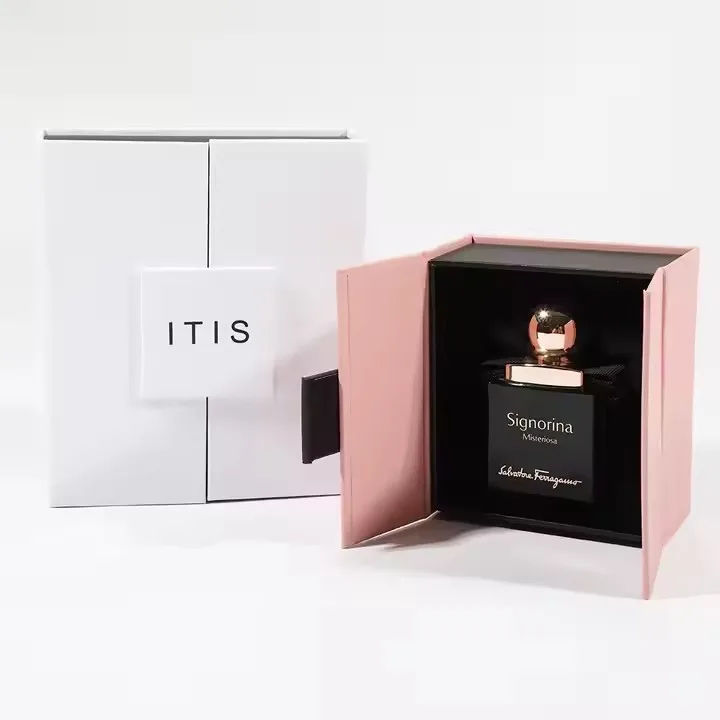 Customized Cosmetic Drawer Perfume Packaging Box Custom Logo Luxury Perfume Boxes