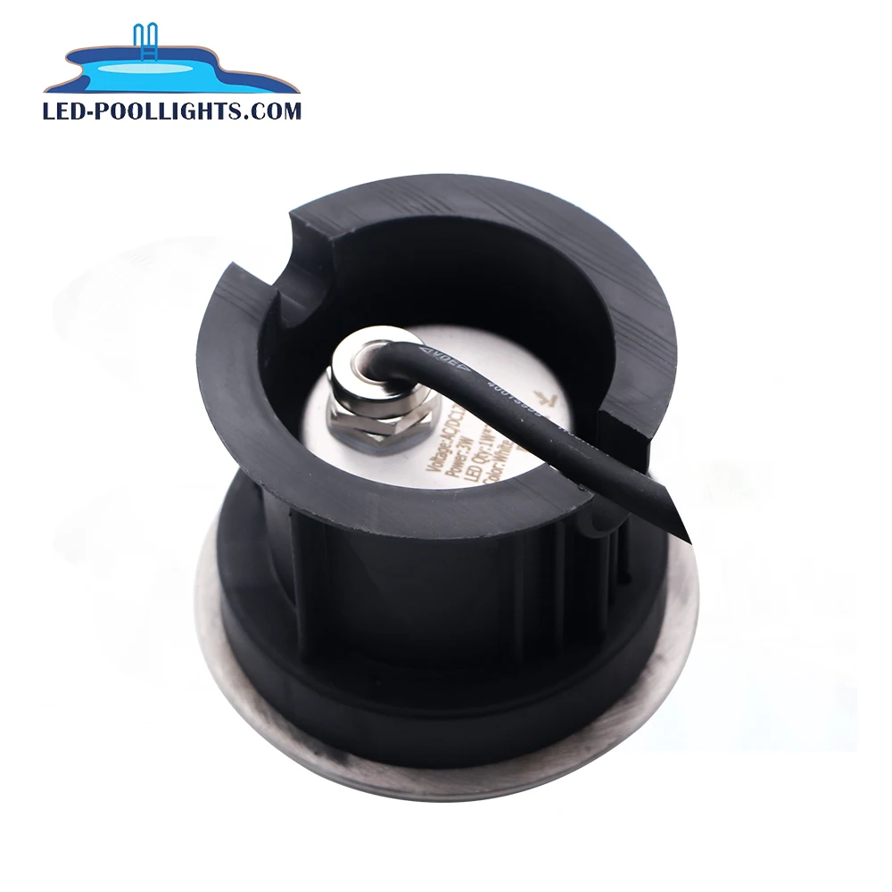 304 Stainless Steel Landscape Light Warm White Buried Deck LED Garden Pool 304 Stainless Steel Warm White Buried Deck LED Pool