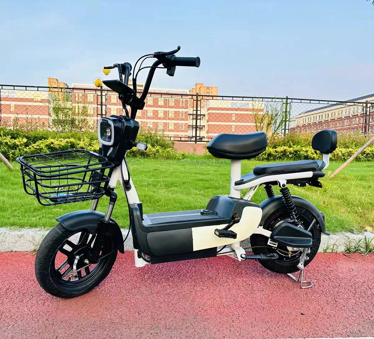 14*2.5inch Vacuum Tyre Scooter City Electric Bike Single Speed Scooter City Electric Bike