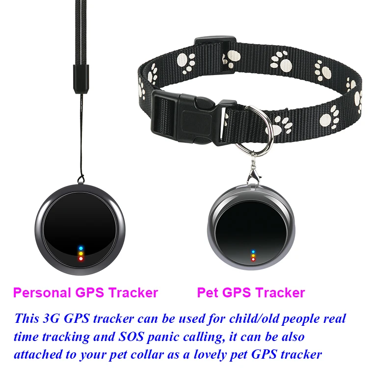 China factory wholesale newest smart Android GPS tracking device 3G real time anti-lost alarm GPS locator for child/pets