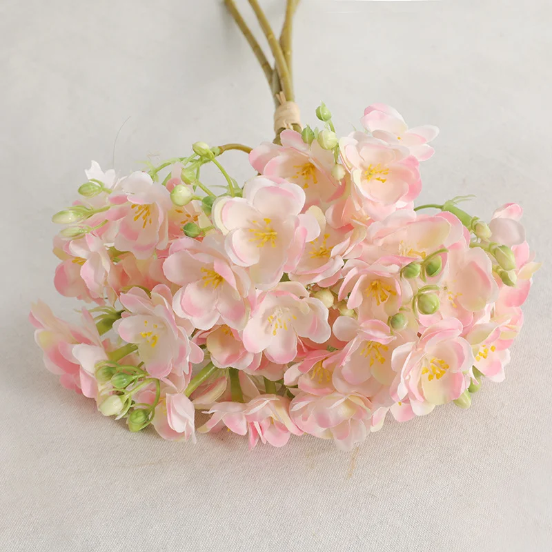 New design artificial winter jasmine flower for Home Wedding Garden Decoration