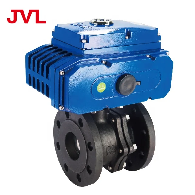 300LB flanged hard seal electric ball valve