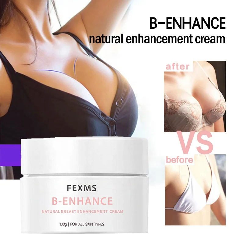 Wholesale FEXMS Herbal Big Boobs Enhancer Lifting Tightening & Firming Big Breast Enlargement Cream 100ml