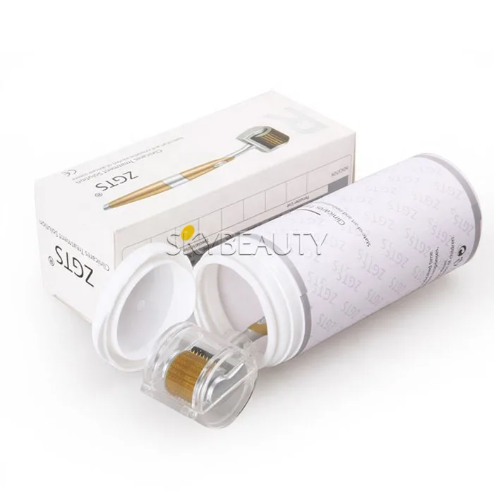 
Bulk High Quality Plastic 1mm 2mm 3mm Stretch Marks Removal Skin Tightening Metal Surgical Zgts Derma Roller 192 Needles 