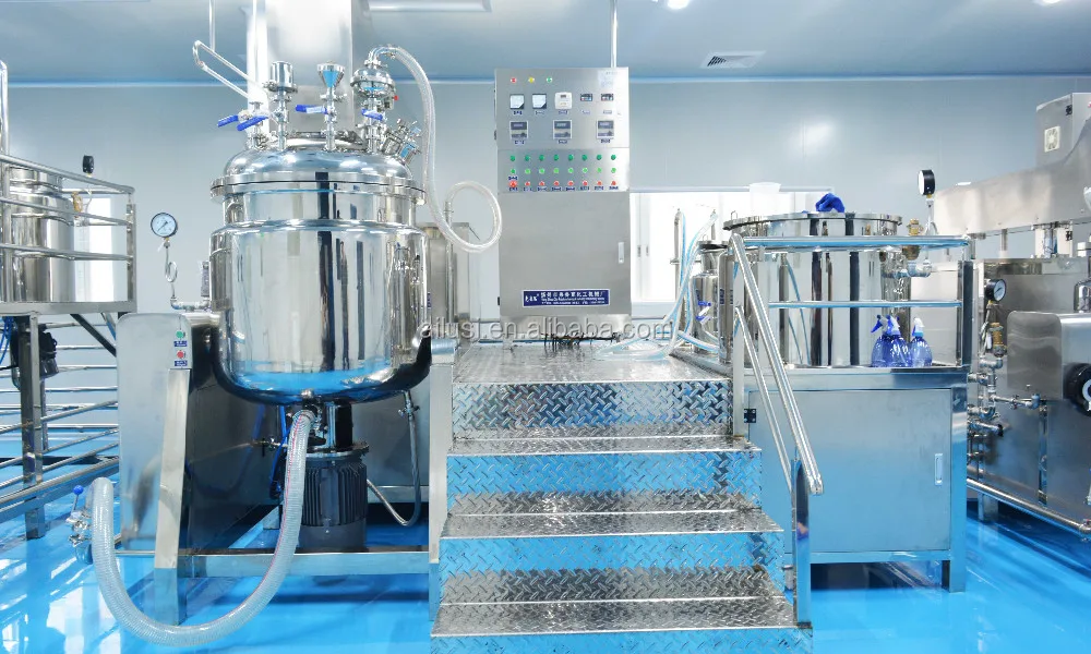 Mayonnaise/Chemicals vacuum homogeneous emulsifying machines