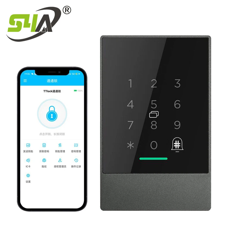 BLE remote open door access control systems with app