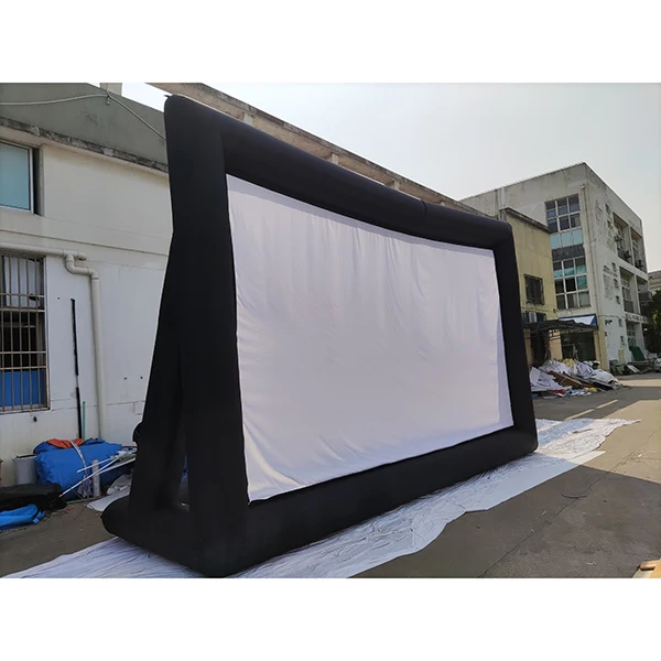 20 Feet Inflatable Outdoor Indoor Theater Projector Screen Inflatable Projector Movie Tv Screen
