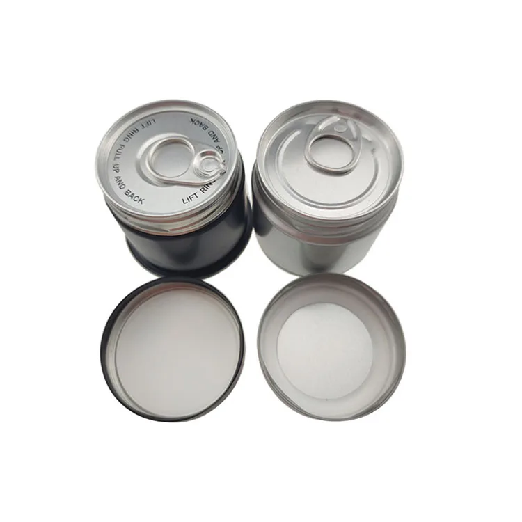 Organic Japanese Food Grade Matcha Powder Can Custom Packaging Power Iron Steel Matcha Tin Can