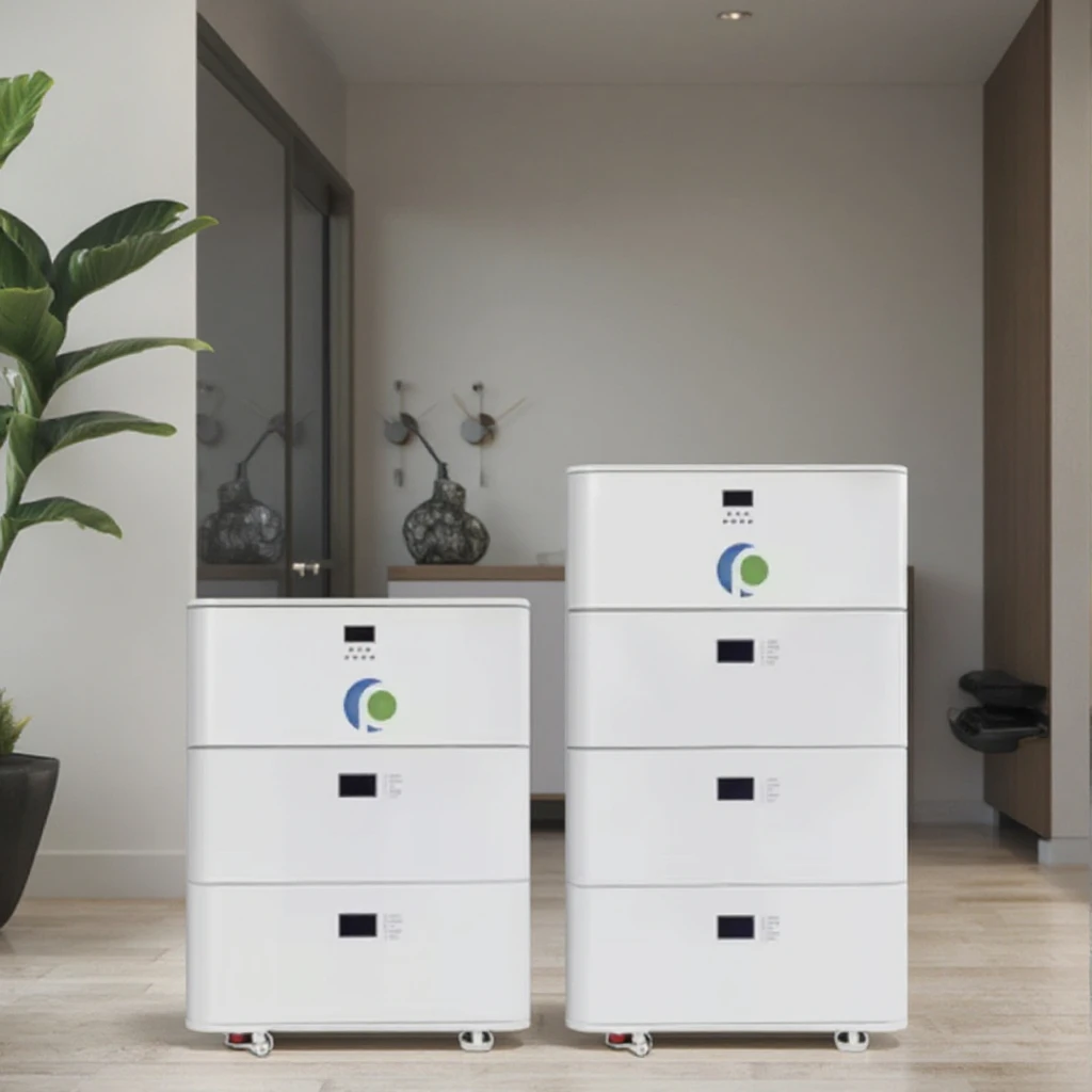 5.12kwh Solar Energy System Hybrid Inverter with Home Storage Battery Stacked Household UPS for Uninterruptible Power Supply