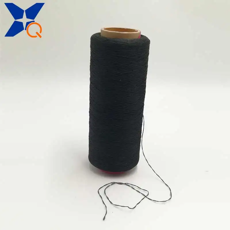 black 40% carbon fiber 40D intermingling with 60% black polyester filament  100D for pass on touchscreen needle detector