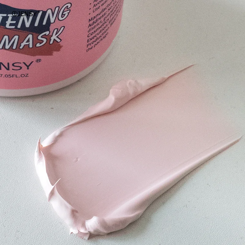 Private Label OEM Beauty Organic Brightening Moisturizing Whiten Carbonated Oxygen Face Care Mud Clay Facial Mask