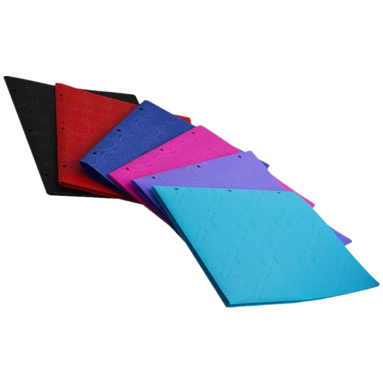 wholesale factory export prong file  folder with two pocket customized written board file folder