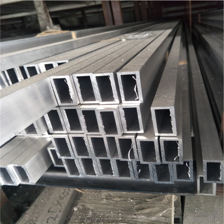6000 Series T6 Square Tubing Aluminium Hollow Square Tube aluminium rectangular tube price