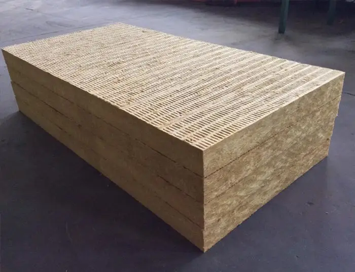 rock wool United UET external insulation 80kg/m3 100kg/m3 mineralwool board rock wool 50mm 100mm