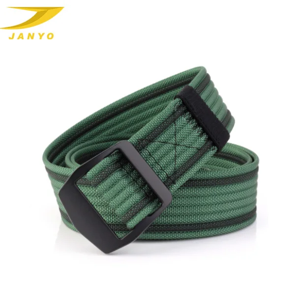 Fashion popular colorful men tactical nylon webbing belt