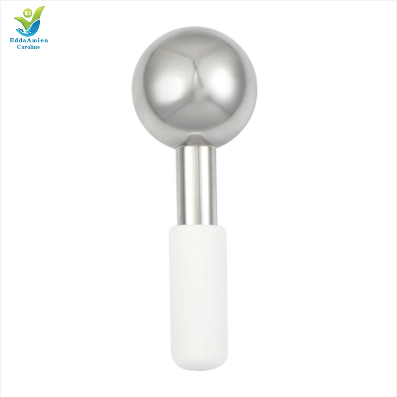 Wholesale competitive price vibration ice stainless steel massage roller ball soft silicone skincare facial massage balls