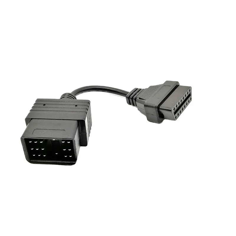 For 17Pin To 16Pin OBD II OBD2 Diagnostic Adapter Connector 17 Pin Diagnostic Interface Cable