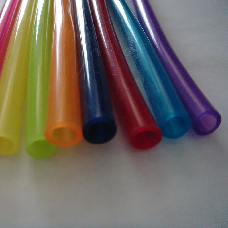 High Temperature Resistant Transparent Colorful Silicone Rubber Tubing