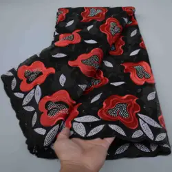 High quality african swiss voile laces 100% cotton lace fabric wholesale