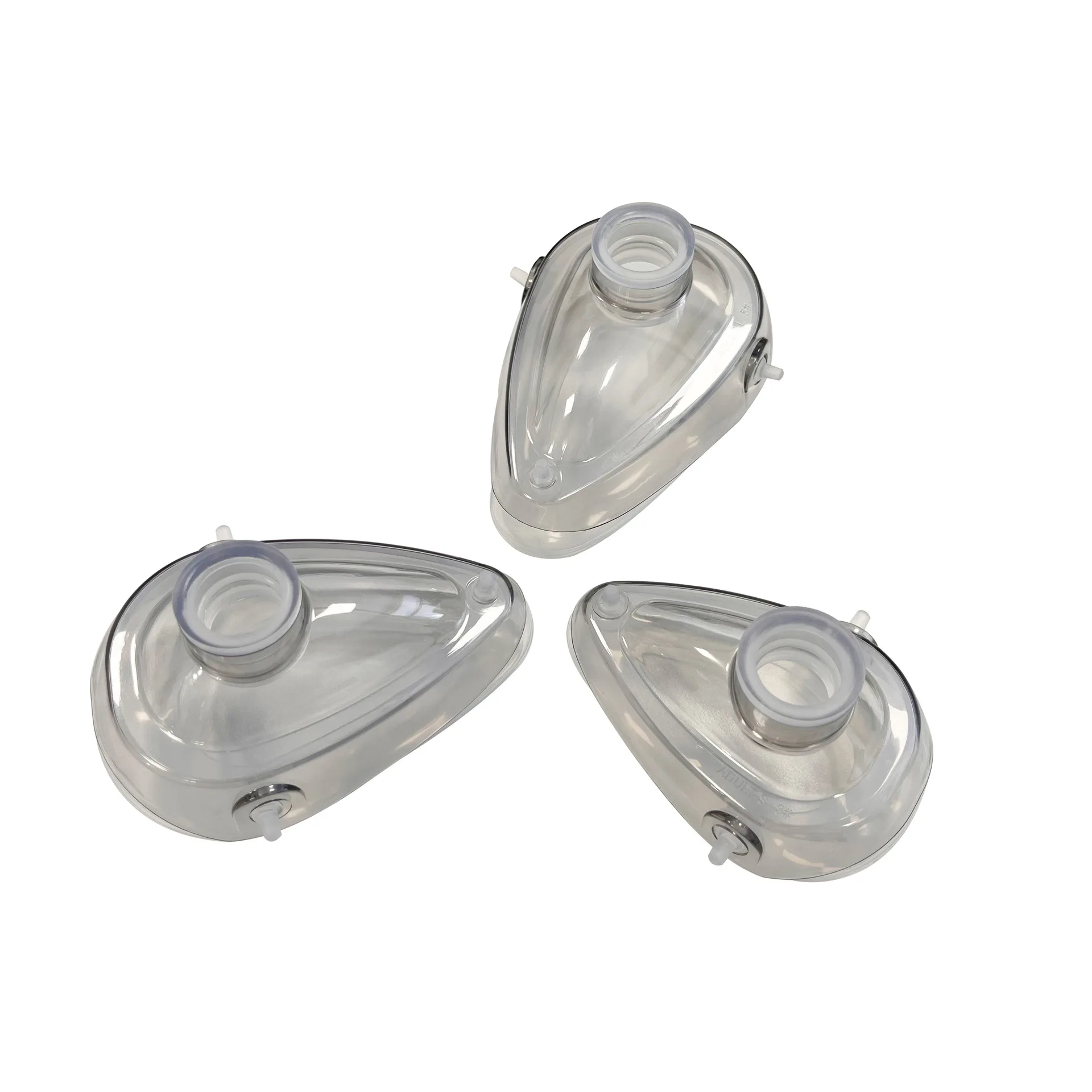 Medical Anesthesia Mask Outdoor Exploration Emergency Outdoor Portable Silicone Breathing Pump Mask Soft Silicone