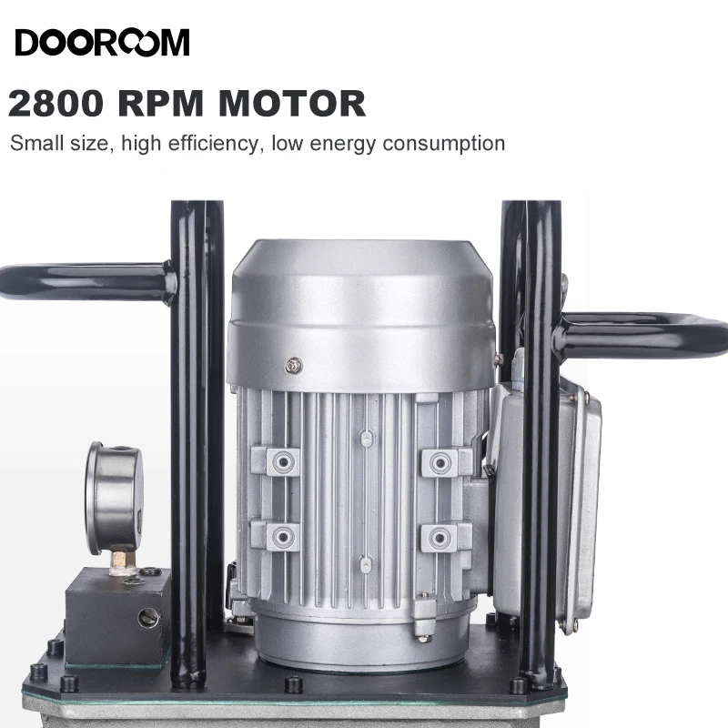 MEN-208E Pedal type automatic oil return hydraulic pump Single-loop electric 750W hydraulic pump