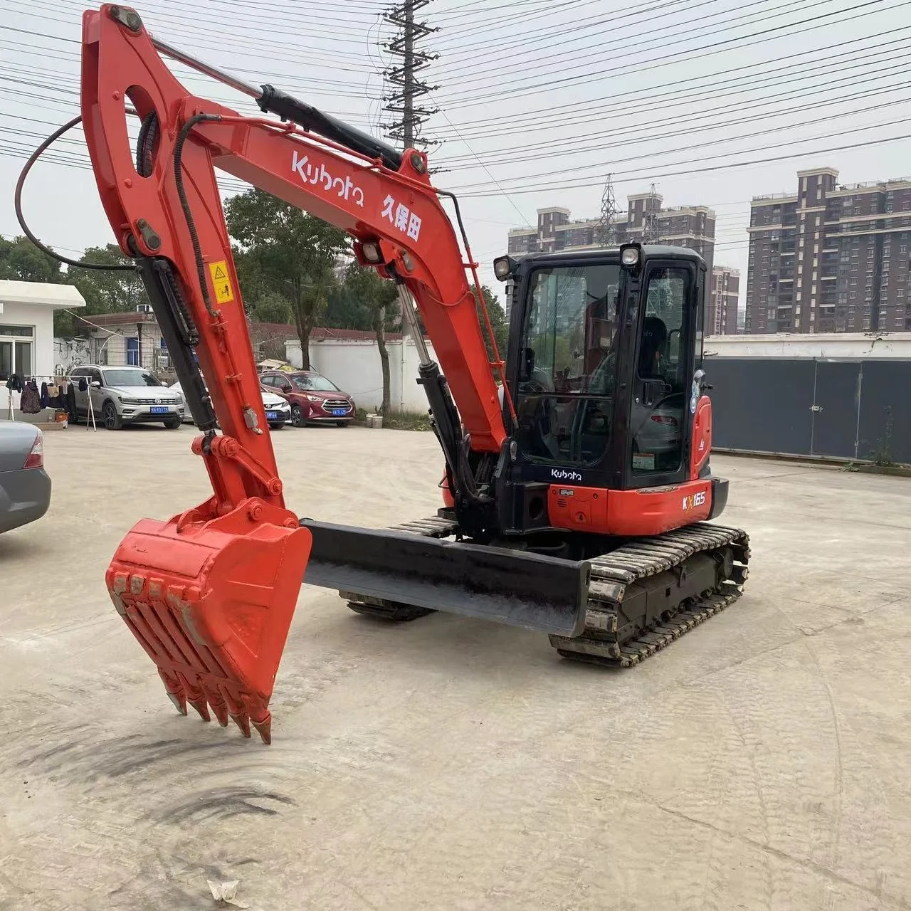 Japan Kubota KX165-5 Used Crawler Excavator Kubota KX165-5 Small Mini Diggers Compact excavadora