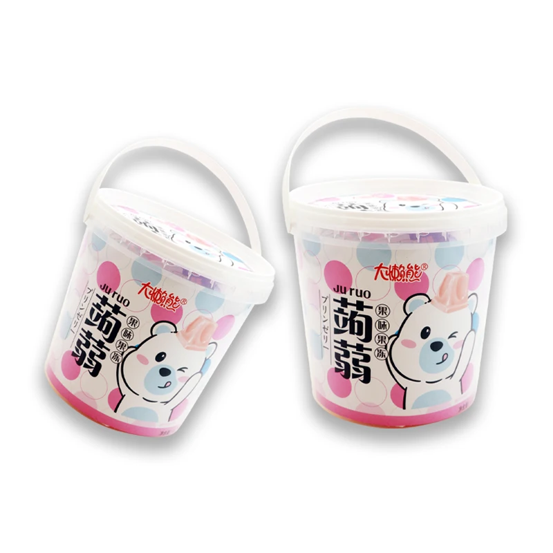 WDL, 420 г, Конжак, фруктовые желейные бочки с низким содержанием жира, фруктовые ароматизированные продукты для взрослых, различные формы, включая шарики, Мультяшные объемные упаковки