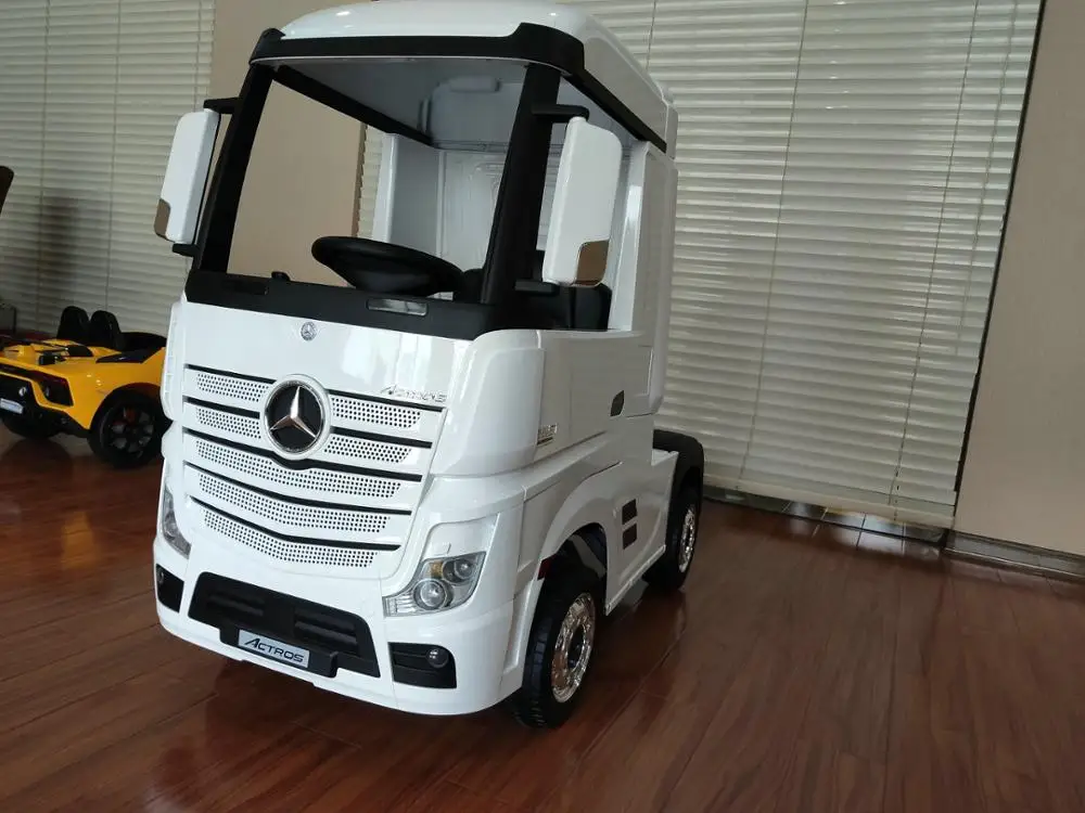  Новинка 2020 г. Mercedes-Benz Actros тяжелый грузовик колеса на батарейках электрический автомобиль для детей с mp3
