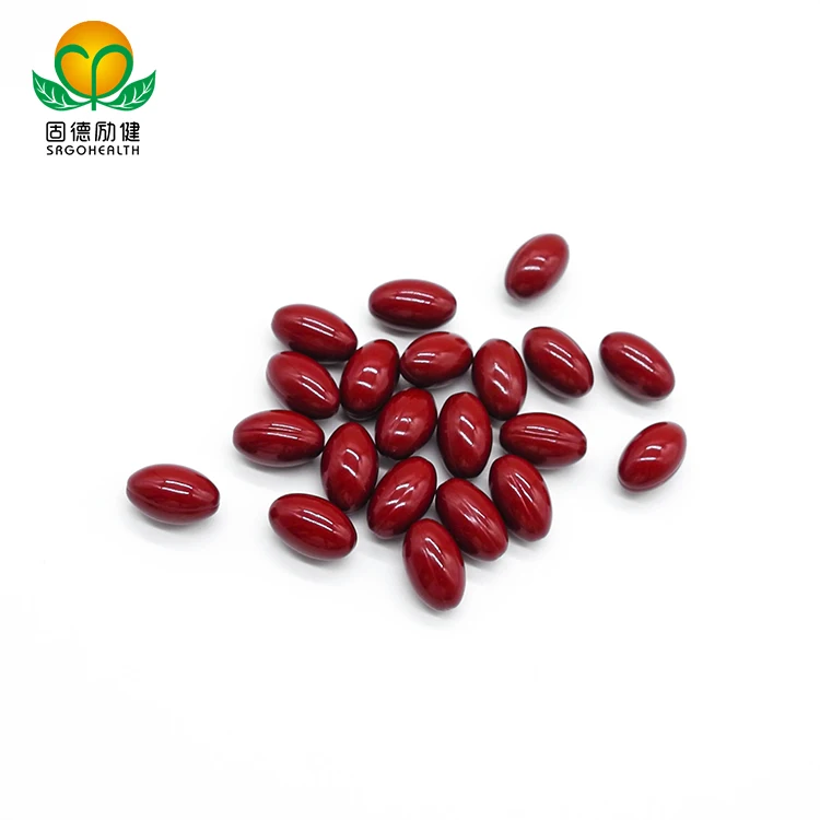 Low Price Food Supplement  Cheap Vegan Coenzyme Q10 Softgel Capsule