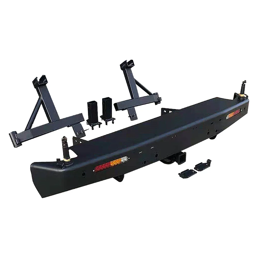 Off-road Vw Amarok Back Steel Bumper Car Parts Body Kit Bull Bar Car Rear Bumper for Volkswagen