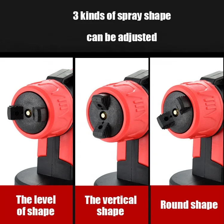 High Quality Portable Handheld Electric Cordless Spray Paint Gun Airless Sprayer