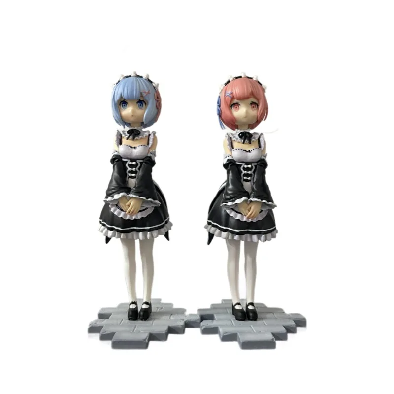 Hot sales High Quality product Re:Life in a different world from zero Rem Ram infancy  model Anime Figure Cartoon-Character