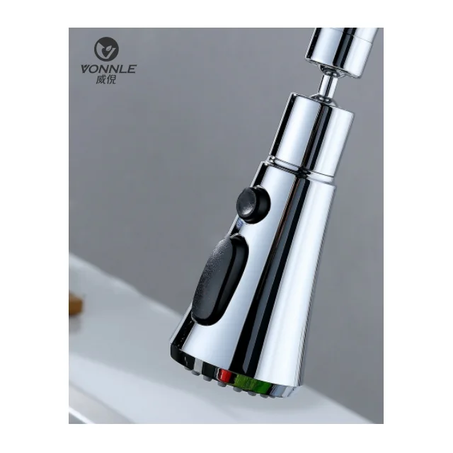Modern kitchen pull faucet outlet nozzle pressurized dishwasher kitchen sink faucet accessories