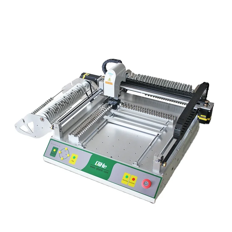 Qihe led bulb assembly machine, SMT chip mounter TVM802B led manufacturing machine
