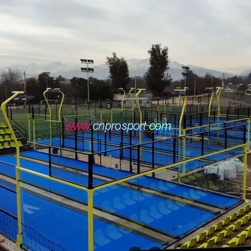 2023 Outdoor Sports Multi-Color Available Padel Tennis Court Net and Net Posts China Tennis Padel Court Manufacturing  Price