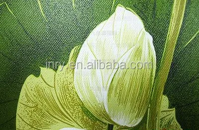 waterproof polyester canvas roll high glossy inkjet art canvas paper roll for pigment dye print