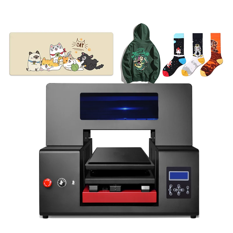 Wholesale Best Seller Tshirt A3 DTG Printer dtg printer 4 head small machines for home business