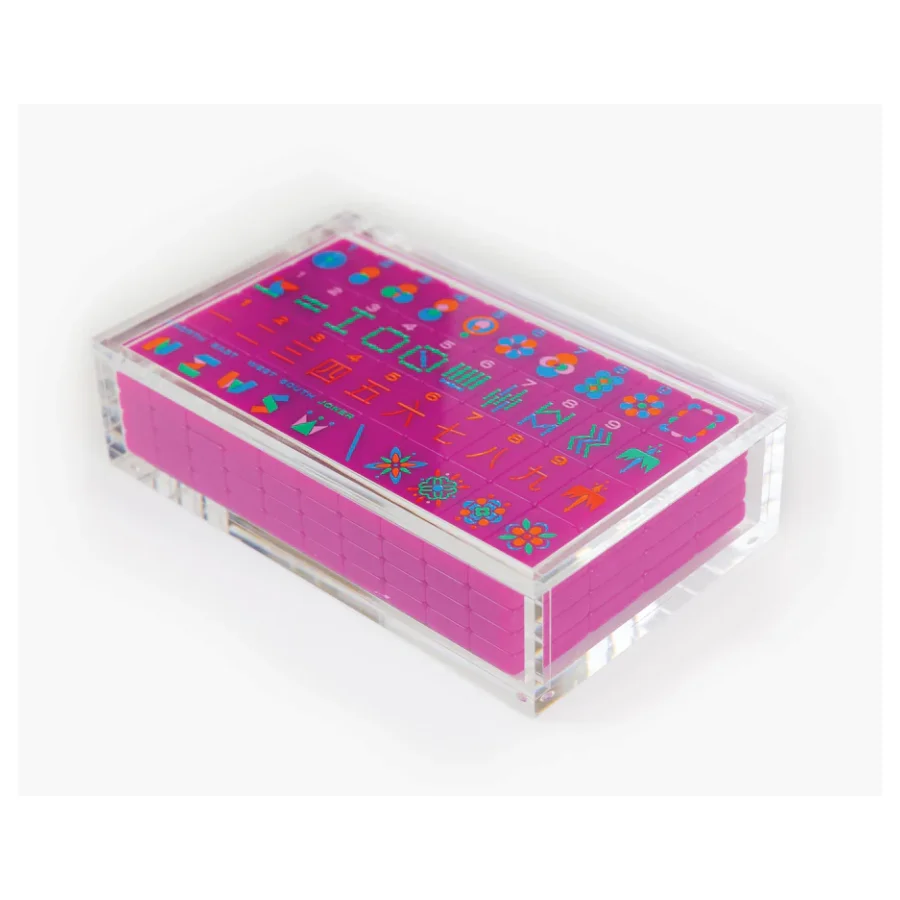 holder rack box acrylic rummy malaysia american custom mahjong tiles set