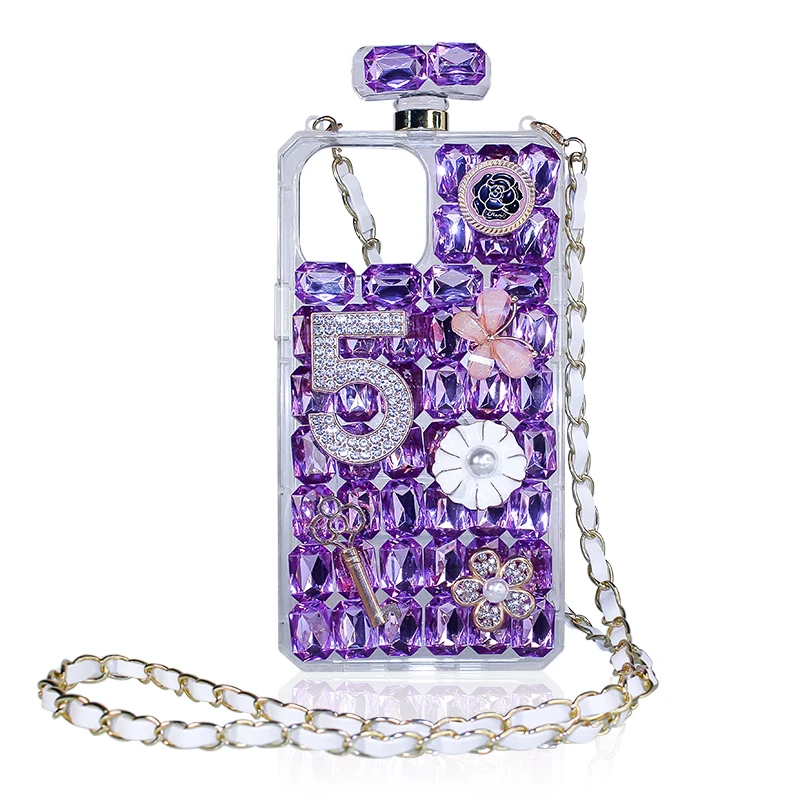 Luxury design diamond rhinestone phone cases for iPhone 11 12 13 Pro Max Shockproof TPU Phone Cover Fundas Carcasas