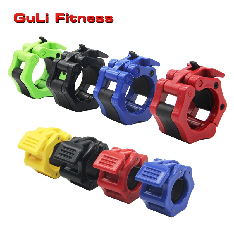 
The high quality barbell bar clamps made of high quality nylon in hot selling online/barbell collar/fitness accessories  (1600229378880)