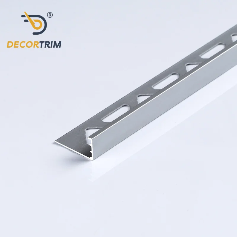 Prolink Metal YJ-052 Decorative Tile Wall Aluminum L Shape Decoration Trim Metal Corners Strip Tile Alloy Tile Edging Trim