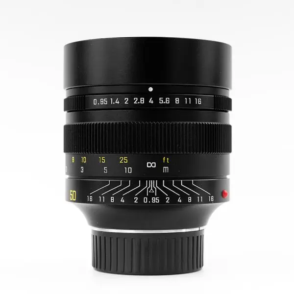 Zhong Yi SpeedMaster 50mm F0.95 M Super Large Aperture Full-frame Fixed-focus lens