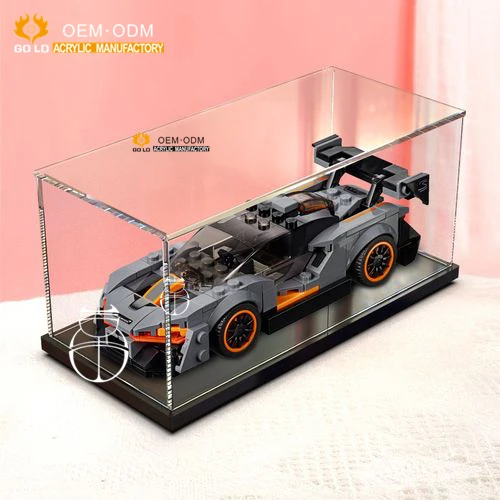 Factory Custom   Mini Figures Lego Bricks Toy Car Model Acrylic Display Case