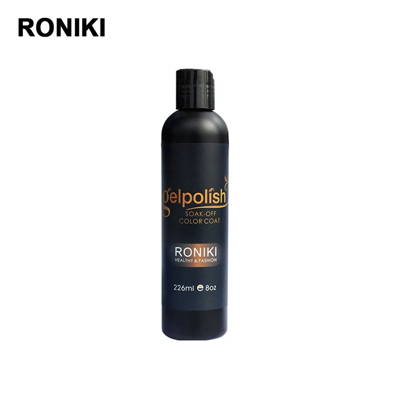RONIKI wholesale bulk custom logo profesional normal oem non toxic private label color uv gel nail polish